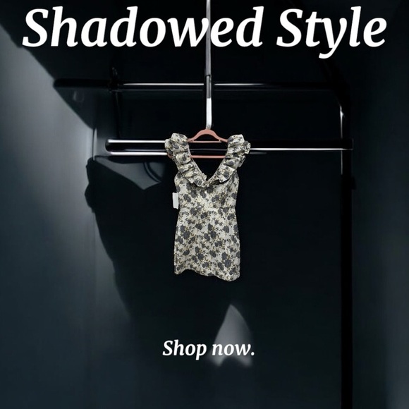 Free People Saylor Floral Maeve Mini Dress size S New with tag - Picture 6 of 11